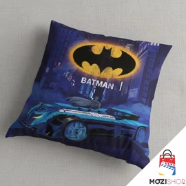 Batman párna, díszpárna 40x40 cm velúr - Gotham Nights