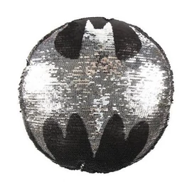 Batman formapárna - Átfordítható flitteres 