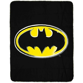 Batman polár takató, ágytakaró - Batman logó