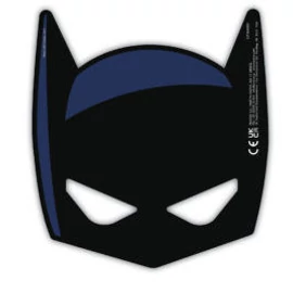 Batman papír maszk, álarc - 6 darabos csomag