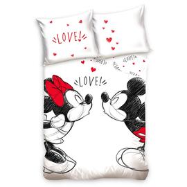 Minnie és Mickey egér ágyneműhuzat garnitúra