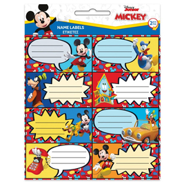 Disney Mickey füzetcímke - 16 darabos 