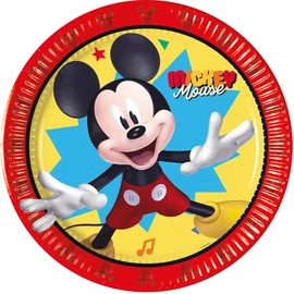 Disney Mickey papírtányér 8 db-os 20 cm - Jump Into Fun