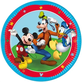 Disney Mickey papírtányér 8 db-os 23 cm - Rock the House