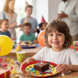 Disney Mickey papírtányér 8 db-os 23 cm - Jump Into Fun