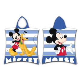 Disney Mickey poncsó törölköző, fürdőlepedő 50x115 cm - Stripe