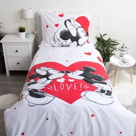 Disney Minnie és Mickey ágyneműhuzat garnitúra - Love