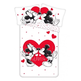 Disney Minnie és Mickey ágyneműhuzat garnitúra - Love