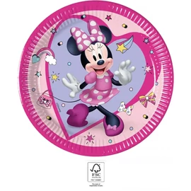 Disney Minnie papírtányér 8 db-os 20 cm - Junior