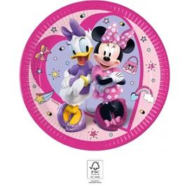 Disney Minnie papírtányér 8 db-os 23 cm - Junior