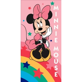 Disney Minnie törölköző, fürdőlepedő - Rainbow Star