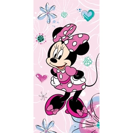 Disney Minnie törölköző, fürdőlepedő - Pink Bow