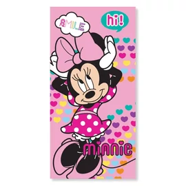 Disney Minnie törölköző, fürdőlepedő 70x137cm - Hearts