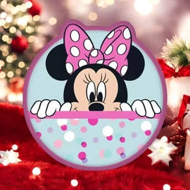 Disney Minnie formapárna, díszpárna 35x34 cm - Dots