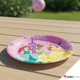 Disney Hercegnők papírtányér 8 db-os 20 cm - Live Your Story