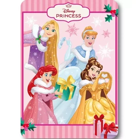 Disney Hercegnők polár takaró 100x140cm - Festive Fairy Karácsony