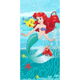 Disney Hercegnők törölköző, fürdőlepedő - Ariel és barátai