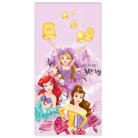 Disney Hercegnők törölköző, fürdőlepedő 60x120cm - My Story