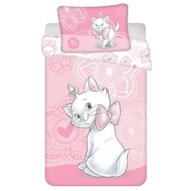 Disney Marie cica gyerek ágyneműhuzat garnitúra - Pink