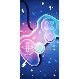 Gamer törölköző, fürdőlepedő - PS kontroller