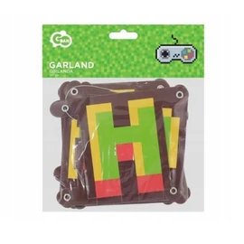 Gaming Happy Birthday felirat 1,6 m - Minecraft