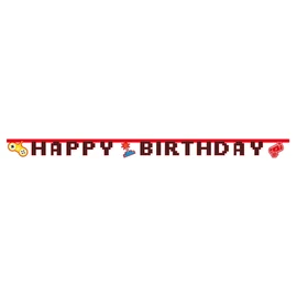 Gaming Happy Birthday felirat 2 m - Party