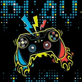 Gamer szalvéta 20 db-os 33x33 cm - Play Pad