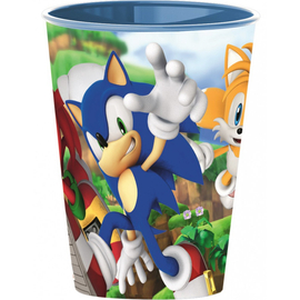 Sonic, a sündisznó műanyag pohár