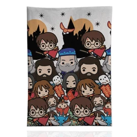 Harry Potter polár takaró, ágytakaró - Chibi