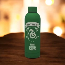 Harry Potter rozsdamentes acél kulacs csavaros kupakkal 700 ml - Slytherin