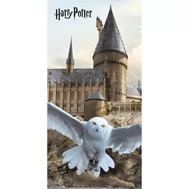 Harry Potter törölköző, fürdőlepedő 70x140 cm - Hedwig Fly