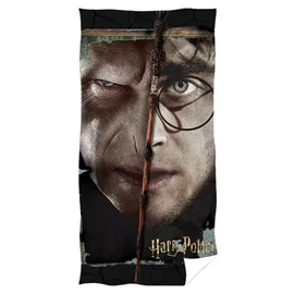 Harry Potter törölköző, fürdőlepedő 70x140 cm - Voldemort és Harry