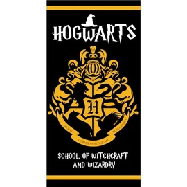 Harry Potter törölköző, fürdőlepedő 70x140cm - Hogwarts Black