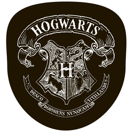 Harry Potter formapárna, díszpárna - Hogwarts dark in color