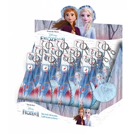 Disney Jégvarázs mini hajkefe pompom dísszel