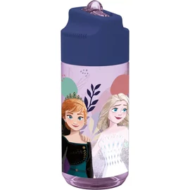 Disney Jégvarázs műanyag szívószálas kulacs 430 ml - Journey