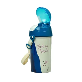 Disney Jégvarázs műanyag szívószálas kulacs akasztóval 500 ml - Together