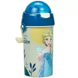 Disney Jégvarázs műanyag szívószálas kulacs akasztóval 500 ml - Together