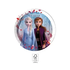 Disney Jégvarázs papírtányér 8 db-os 20 cm - Leaf