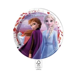 Disney Jégvarázs papírtányér 8 db-os 23 cm - Leaf