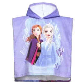 Disney Jégvarázs strand törölköző poncsó 50x100 cm - Follow