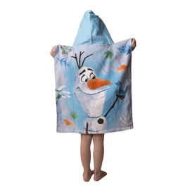 Disney Jégvarázs strand törölköző poncsó 50x115 cm - Blue