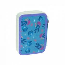 Jégvarázs töltött tolltartó - 2 emeletes - Anna, Elza és Olaf