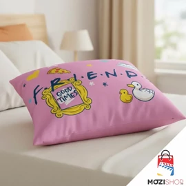 Jóbarátok párnahuzat 40x40 cm velúr - Good Times