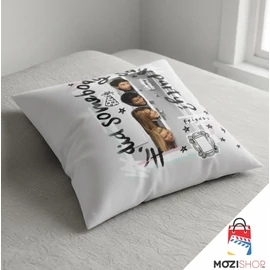 Jóbarátok párnahuzat 40x40 cm velúr - Party