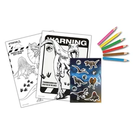 Jurassic World színező és matrica szett