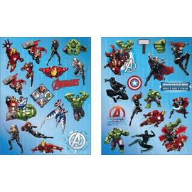 Marvel Bosszúállók hologrammos matrica szett - Avengers Team