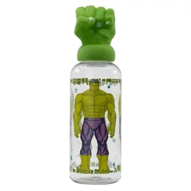 Bosszúállók 3D Hulk figurás műanyag kulacs 560 ml 