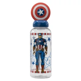 Bosszúállók 3D Amerika Kapitány figurás műanyag kulacs 560 ml 