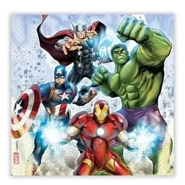 Bosszúállók papírszalvéta 33x33 cm 20db - Infinity Stones